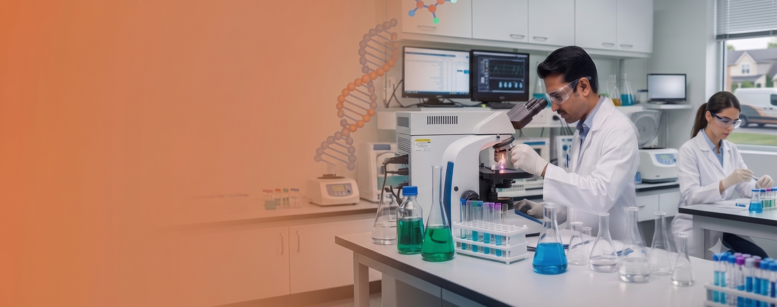Lab tests ready for analysis